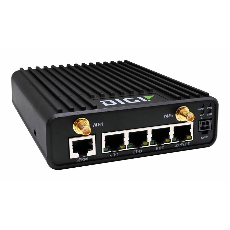 Digi IX25-4A-1G Wi-Fi 6E IEEE 802.11 a/b/g/n/ac/ax 2 SIM Cellular, Ethernet Modem/Wireless Router - TAA Compliant