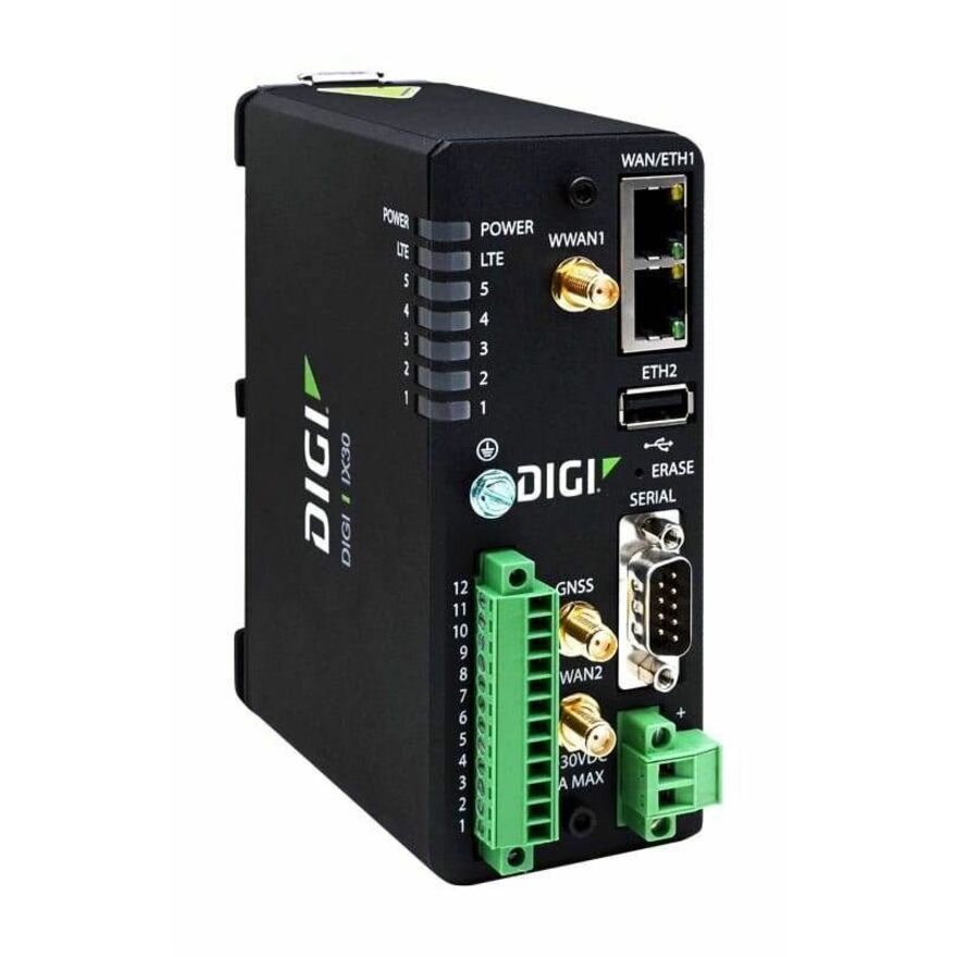 Digi IX30 2 SIM Ethernet, Cellular Modem/Wireless Router