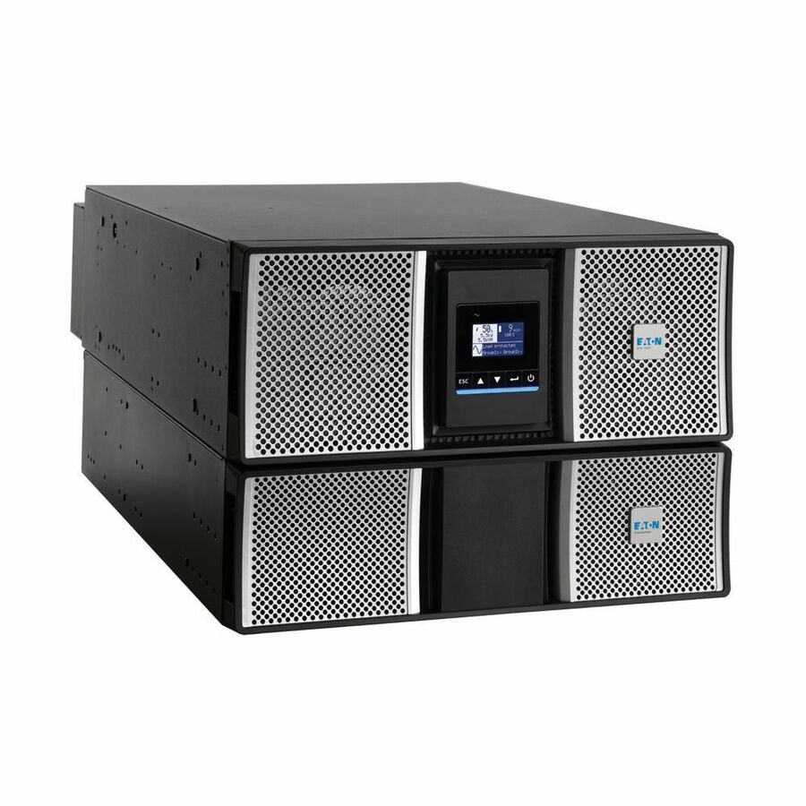 Eaton 9PX G2 11000VA 11000W 208/120V Online Double-Conversion UPS - Hardwired Input, 8x 5-20R, 4x L6-30R, 2x L14-30R or Hardwired Output, Cybersecure Network Card, Extended Run, 7U Rack/Tower