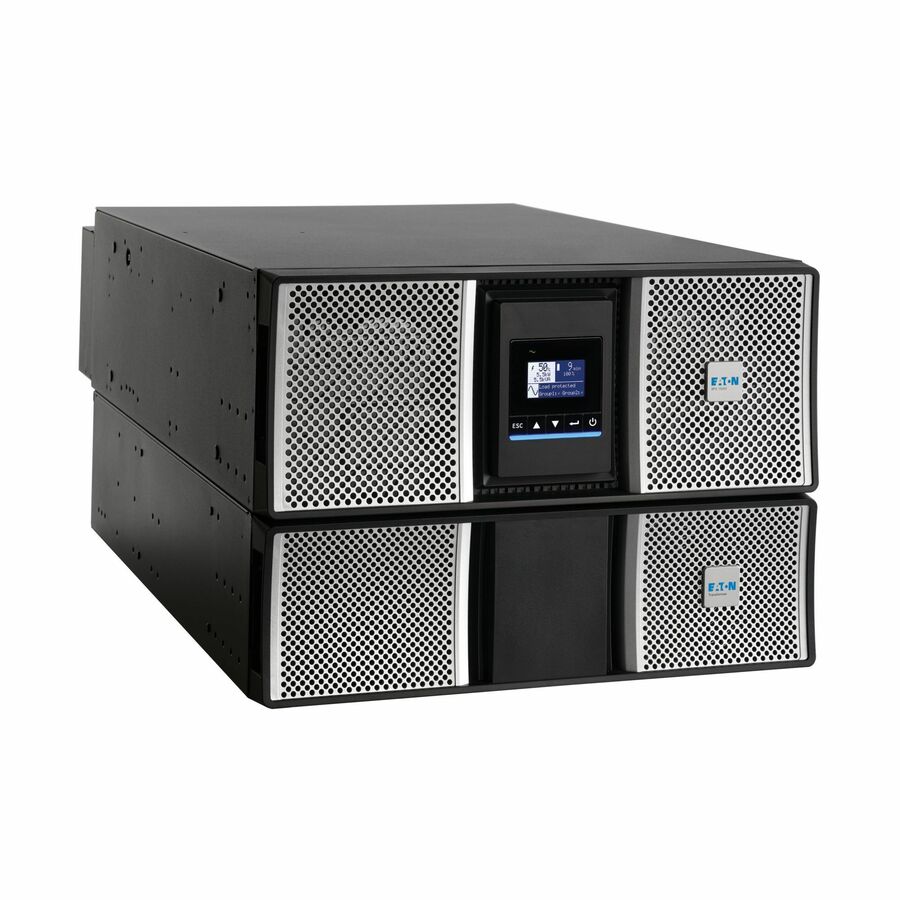 Eaton 9PX G2 11000VA 11000W 208/120V Online Double-Conversion UPS - Hardwired Input, 18x 5-20R and 3x L6-30R Outlets, Cybersecure Network Card, Maintenance Bypass, Extended Run, 7U Rack/Tower