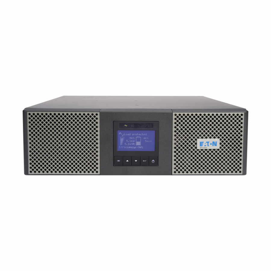 Eaton 9PX 3000VA 3000W 208V Online Double-Conversion UPS - L6-30P, 2 L6-20R, 2 L6-30R Outlets, Cybersecure Network Card, Extended Run, 3U Rack/Tower