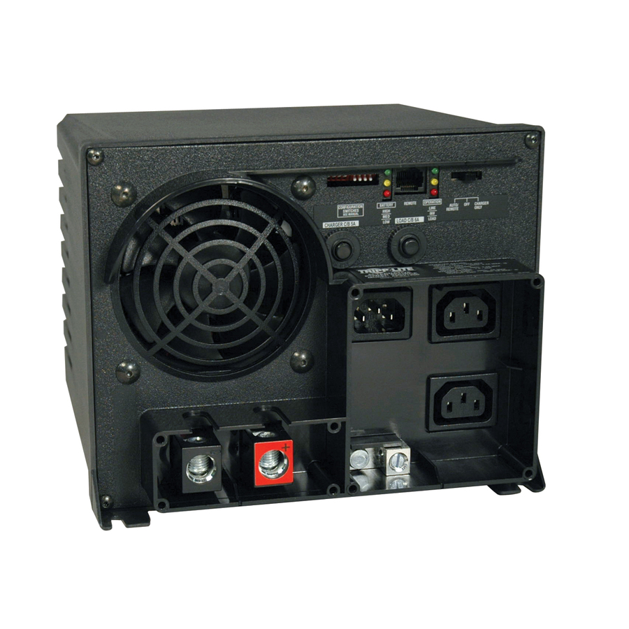 Eaton Tripp Lite Series 1250W APS X Series 12VDC 230V Inverter/Charger with Auto Transfer Switching, 2 C13 Outlets