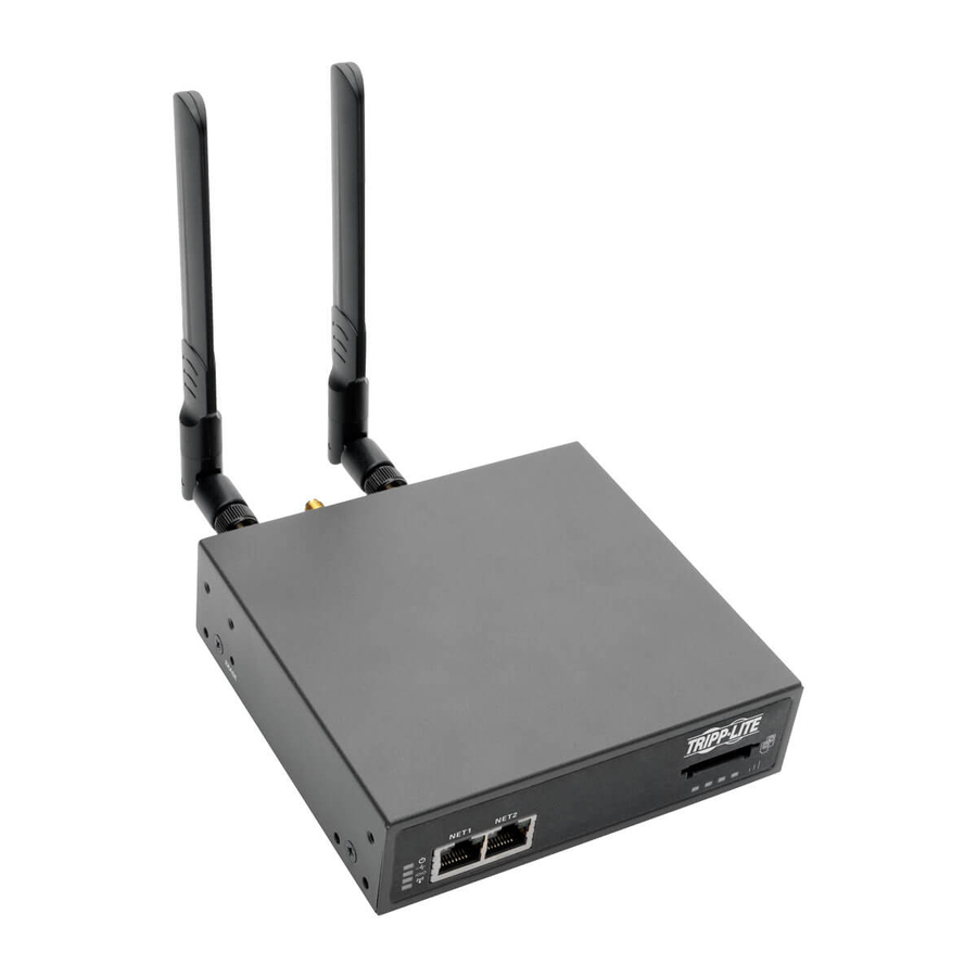 Tripp Lite by Eaton 8-Port Console Server with 4G LTE Cellular Gateway Dual GB NIC 4Gb Flash and Dual SIM