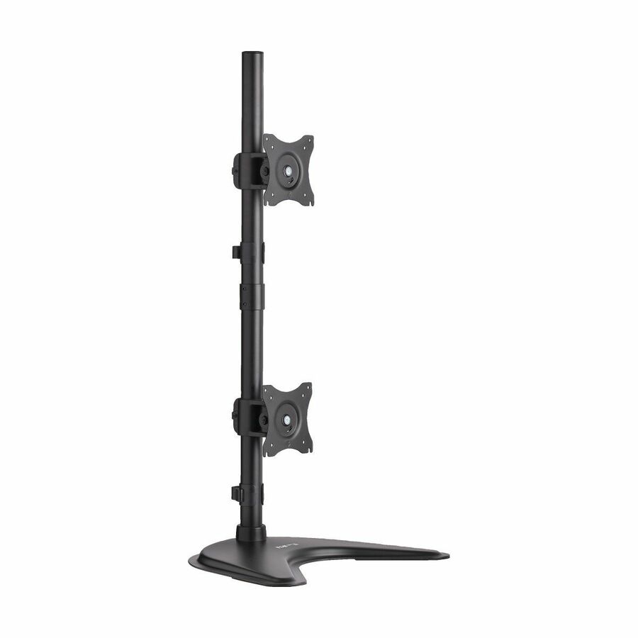 Tripp Lite by Eaton Dual Vertical Flat-Screen Desk Mount Monitor Stand Clamp Swivel Tilt 15" to 27" Flat Screen Displays