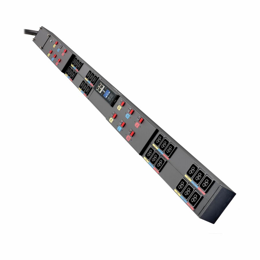 Eaton 3-Phase Managed HDX Rack PDU G4 240/415V 24 C39 Outlets 60A 35kW 560P6W Input 6ft Cord 0U Vertical TAA