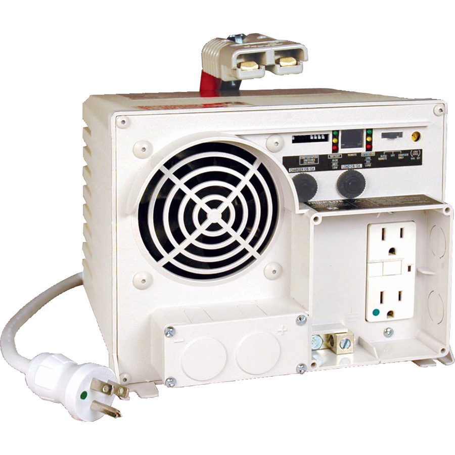 Eaton Tripp Lite Series 1250W 12VDC PowerVerter Ambulance/EMS Inverter/Charger with 2 Hospital Grade Outlets