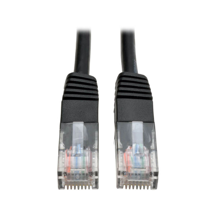 Eaton Tripp Lite Series Cat5e 350 MHz Molded (UTP) Ethernet Cable (RJ45 M/M), PoE - Black, 6 ft. (1.83 m)