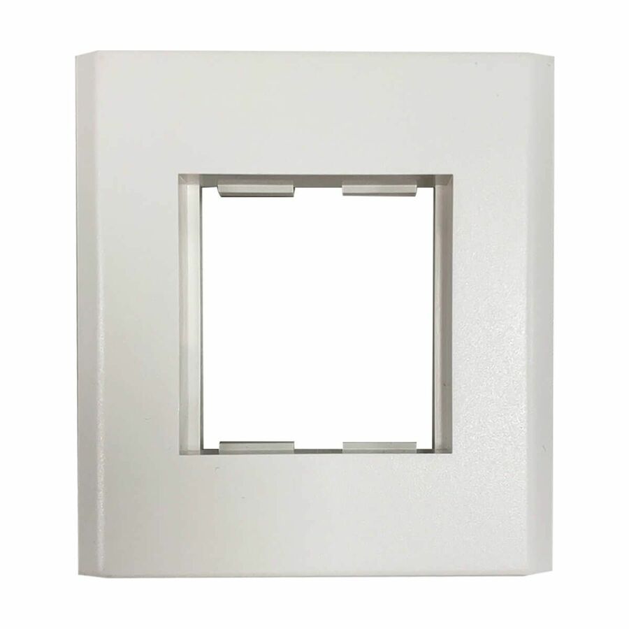 Eaton Tripp Lite Series Single-Gang French-Style Gang Frame, White, TAA