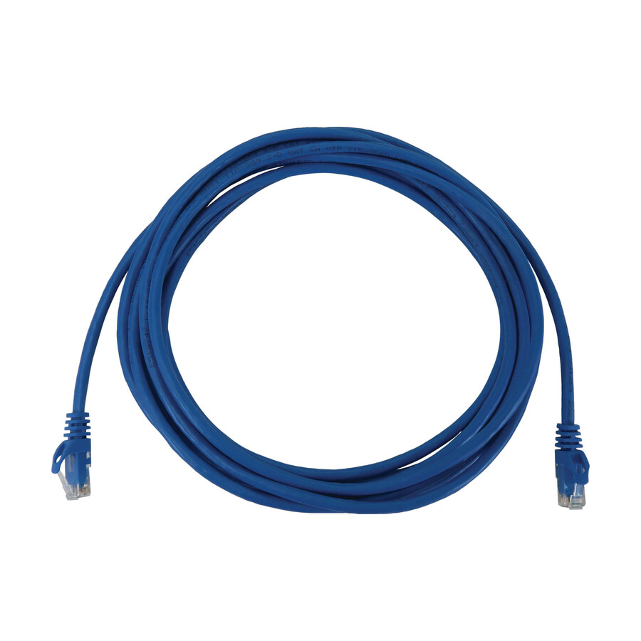 Tripp Lite by Eaton Cat6a 10G Snagless Molded UTP Ethernet Cable (RJ45 M/M), PoE, Blue, 10 ft. (3.1 m)
