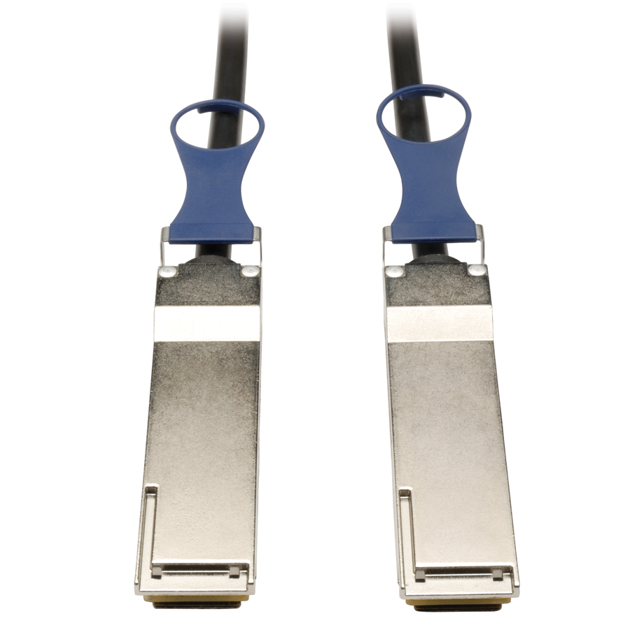 Eaton Tripp Lite Series QSFP+ to QSFP+ 40Gb Passive DAC Copper Infiniband Cable, QSFP-H40G-CU1M Compatible, 1M (3.28 ft.)