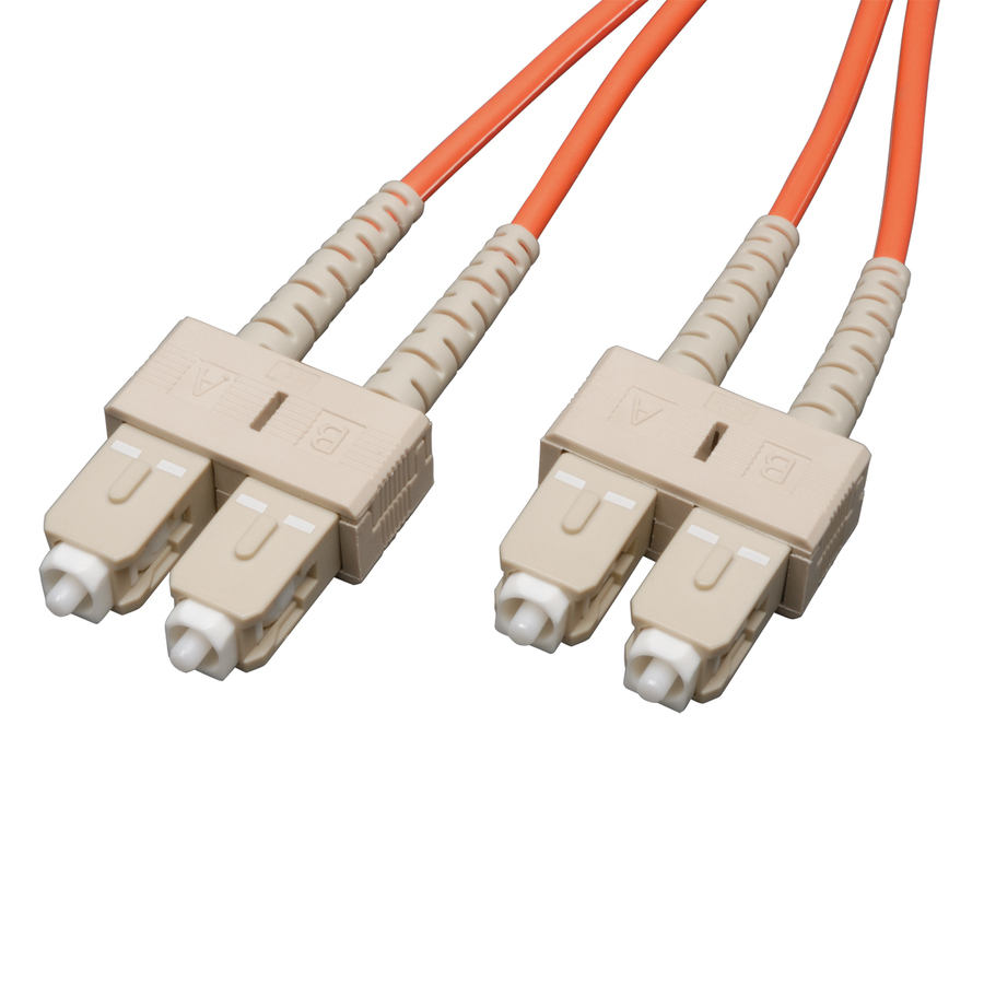 Eaton Tripp Lite Series Duplex Multimode 62.5/125 Fiber Patch Cable (SC/SC), 100M (328 ft.)