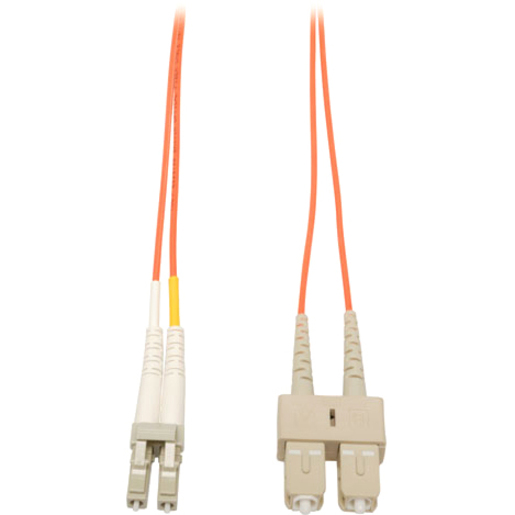 Eaton Tripp Lite Series Duplex Multimode 62.5/125 Fiber Patch Cable (LC/SC), 7M (23 ft.)