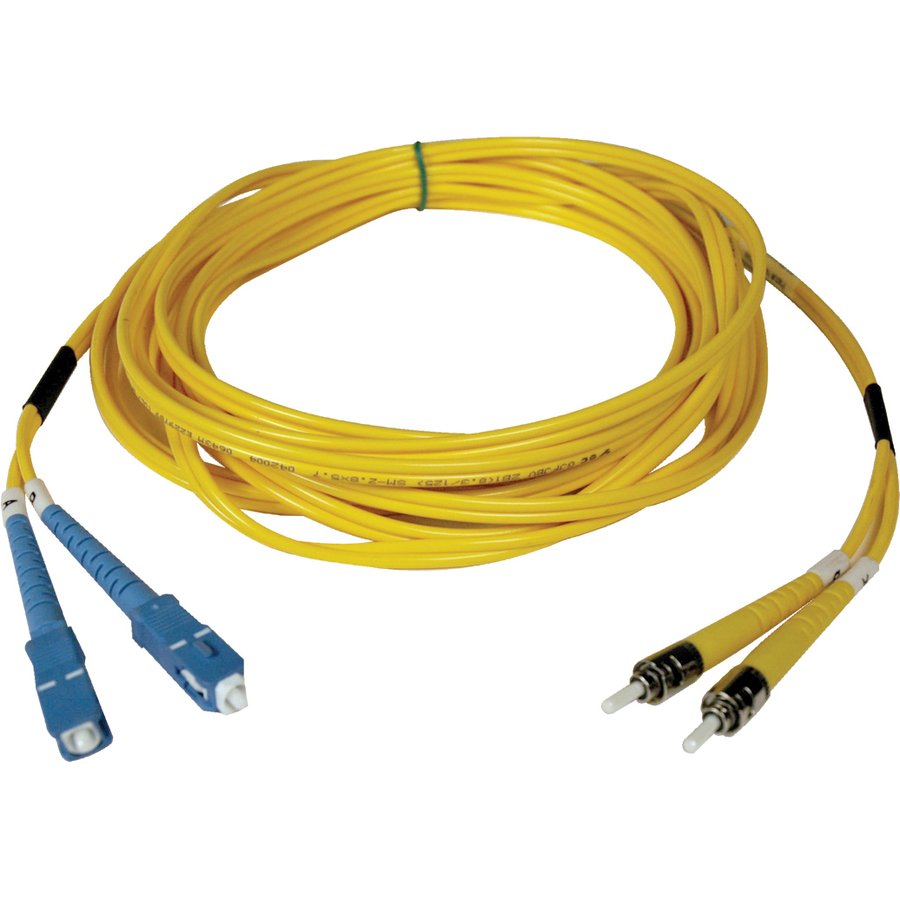 Tripp Lite by Eaton 1M Duplex Singlemode 9/125 Fiber Optic Patch Cable SC/ST 3' 3ft 1 Meter