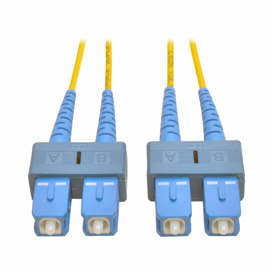 Tripp Lite by Eaton 3M Duplex Singlemode 9/125 Fiber Optic Patch Cable SC/SC 10' 10ft 3 Meter
