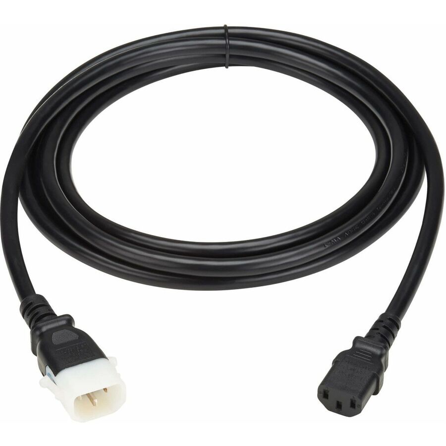 Eaton Tripp Lite Series PDU Power Cords, C13 to P-Lock C14 - Heavy-Duty, 15A, 250V, 14 AWG, 6 ft. (1.8 m), Black, 6 Pack