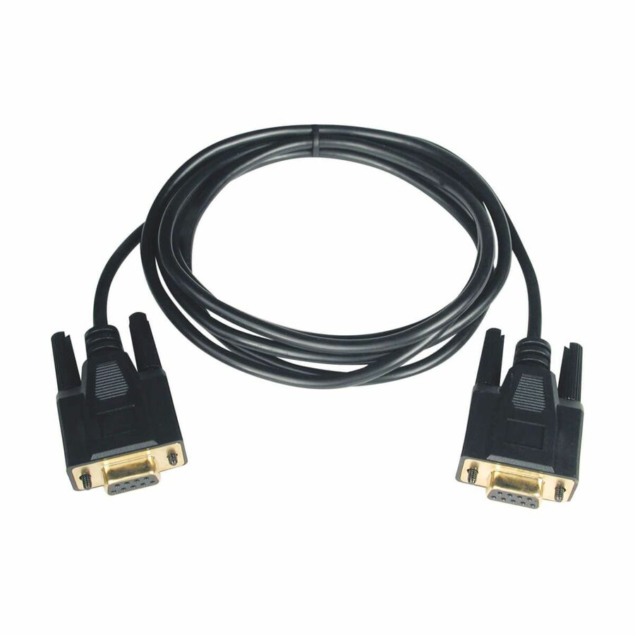Eaton Tripp Lite Series Null Modem Serial DB9 Serial Cable (DB9 F/F), 10 ft. (3.05 m)