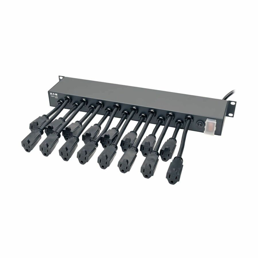 Tripp Lite by Eaton 16-Outlet 1U Rack-Mount AC Charger Power Strip 120V 15A 15 ft. (4.57 m) Cord