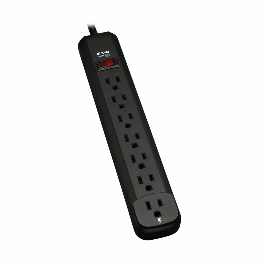 Eaton Tripp Lite Series Power It! 7-Outlet Power Strip, 25 ft. (7.62 m) Cord, Black Housing