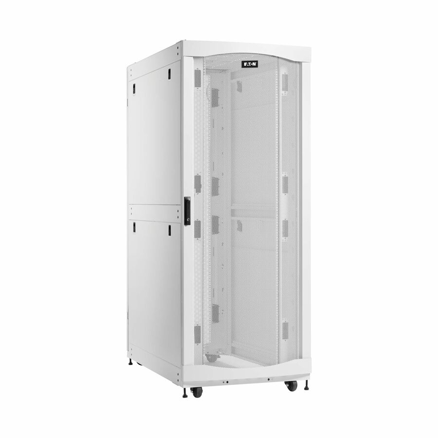 Eaton SmartRack 48U Deep Extra-Wide Heavy-Duty Rack Enclosure Cabinet for AI Servers, White