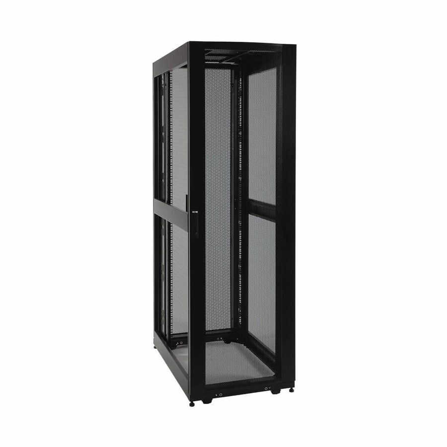 Eaton Tripp Lite Series 47U Server Rack, Euro-Series - Expandable Cabinet, Standard Depth, Side Panels Not Included