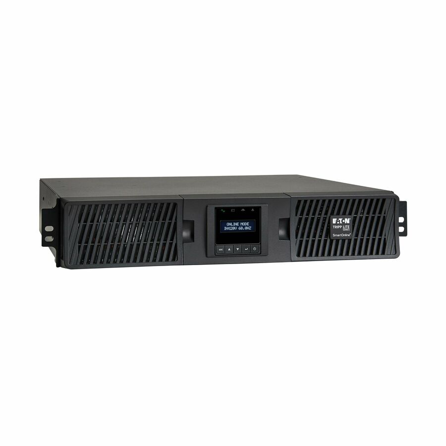 Tripp Lite by Eaton series SmartOnline 3000VA 2700W 120V Double-Conversion UPS - 7 Outlets, Extended Run, Network Card Included, LCD, USB, DB9, 2U Rack/Tower Battery Backup