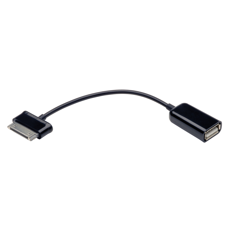 Eaton Tripp Lite Series USB OTG Host Adapter Cable For Samsung Galaxy Tablet, 6-in. (15.24 cm)