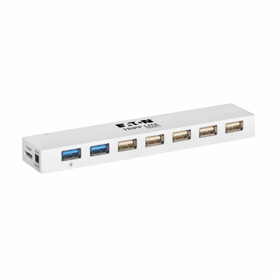 Eaton Tripp Lite Series 7-Port USB 3.x (5Gbps) / USB 2.0 Combo Hub - USB Charging, 2 USB 3.x & 5 USB 2.0 Ports
