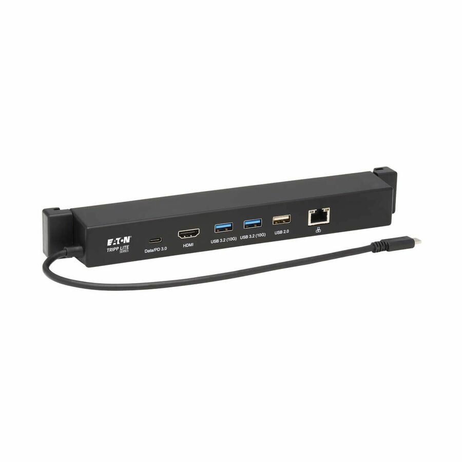 Eaton Tripp Lite Series USB-C Dock for Microsoft Surface - 4K HDMI, USB 3.x Gen 2 (10Gbps) and USB 2.0 Hub Ports, GbE, 100W PD Charging, Black