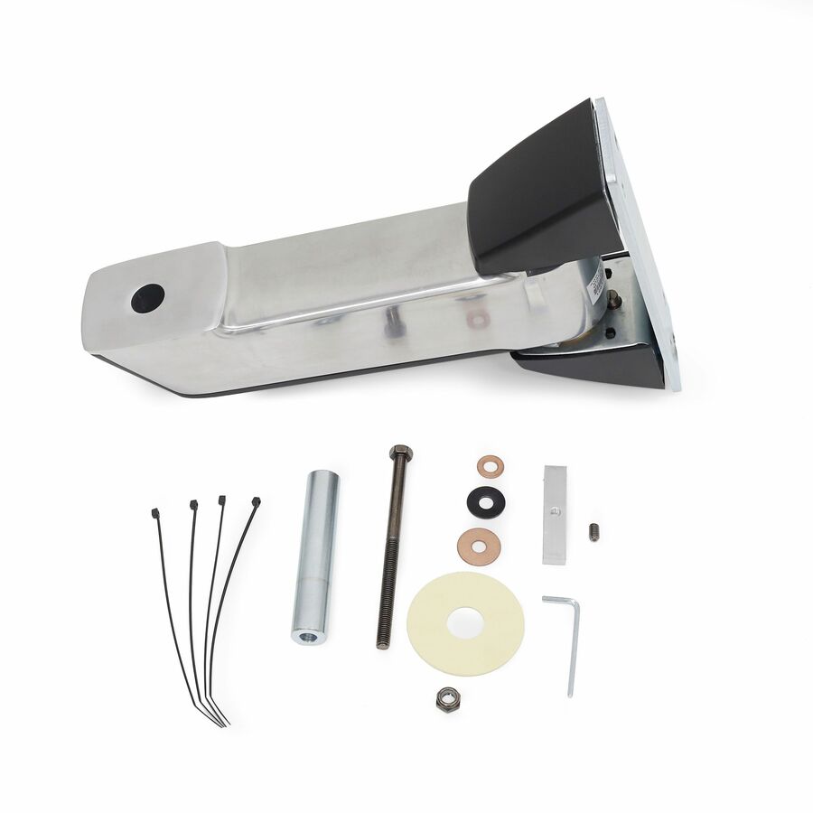 Ergotron StyleView Mounting Extension for Mounting Arm, Monitor Mount, Workstation - Polished Aluminum
