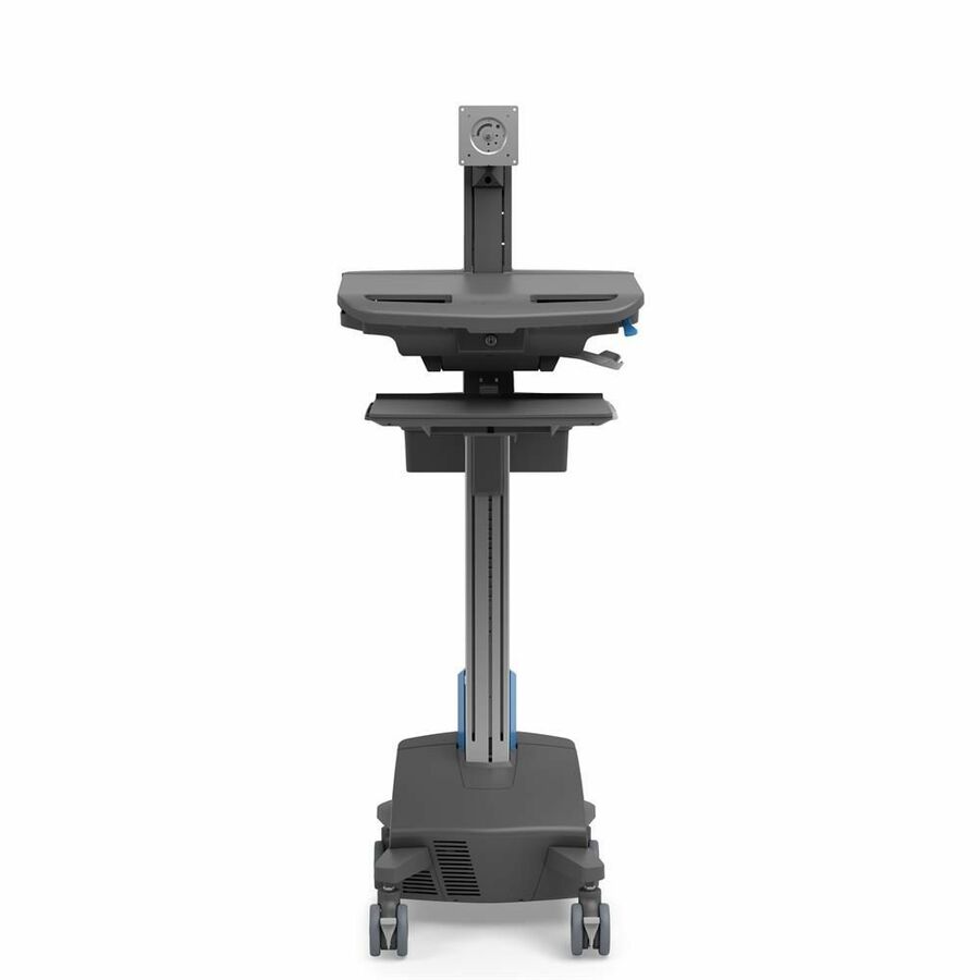 Ergotron StyleView Cart with LCD Pivot, LiFe Powered, UK (dark grey)