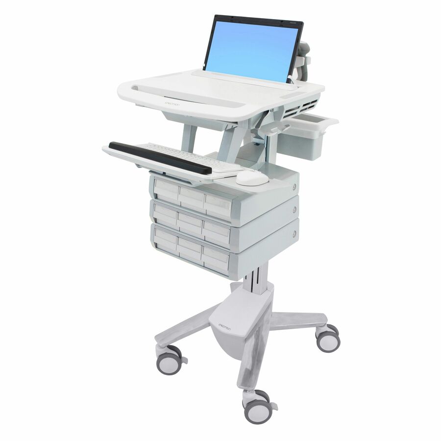 Ergotron StyleView Laptop Cart, 9 Drawers (3x3)