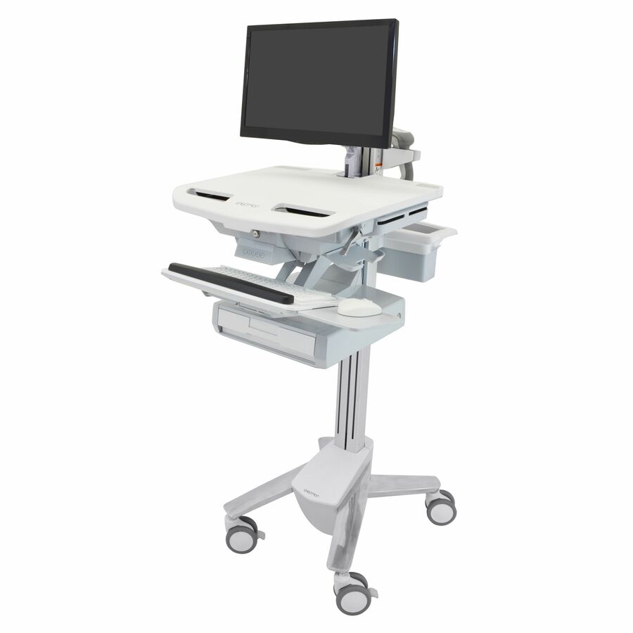 Ergotron StyleView Cart with LCD Arm, 1 Drawer (1x1)