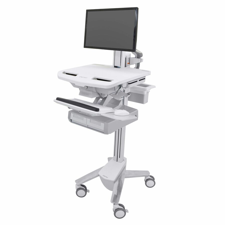 Ergotron StyleView Cart with LCD Pivot, 2 Drawers (2x1)