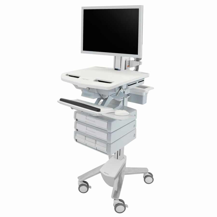 Ergotron StyleView Cart with HD Pivot, 5 Drawers (1x2+3)