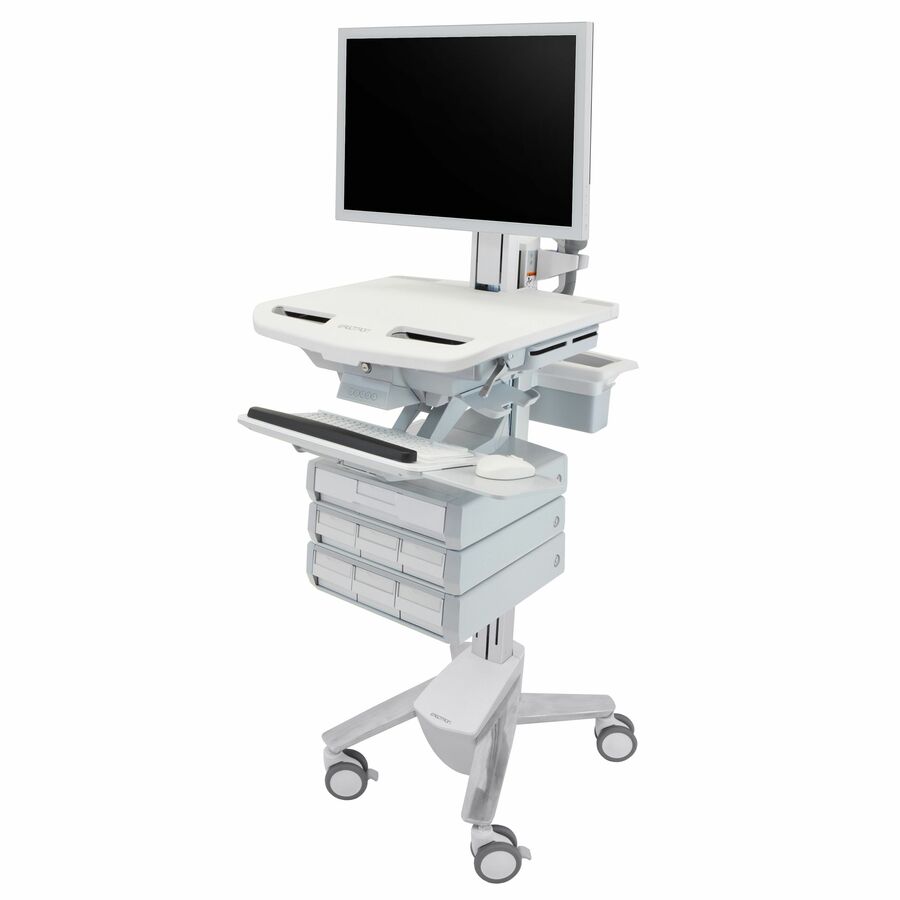 Ergotron StyleView Cart with HD Pivot, 7 Drawers (1+3x2)