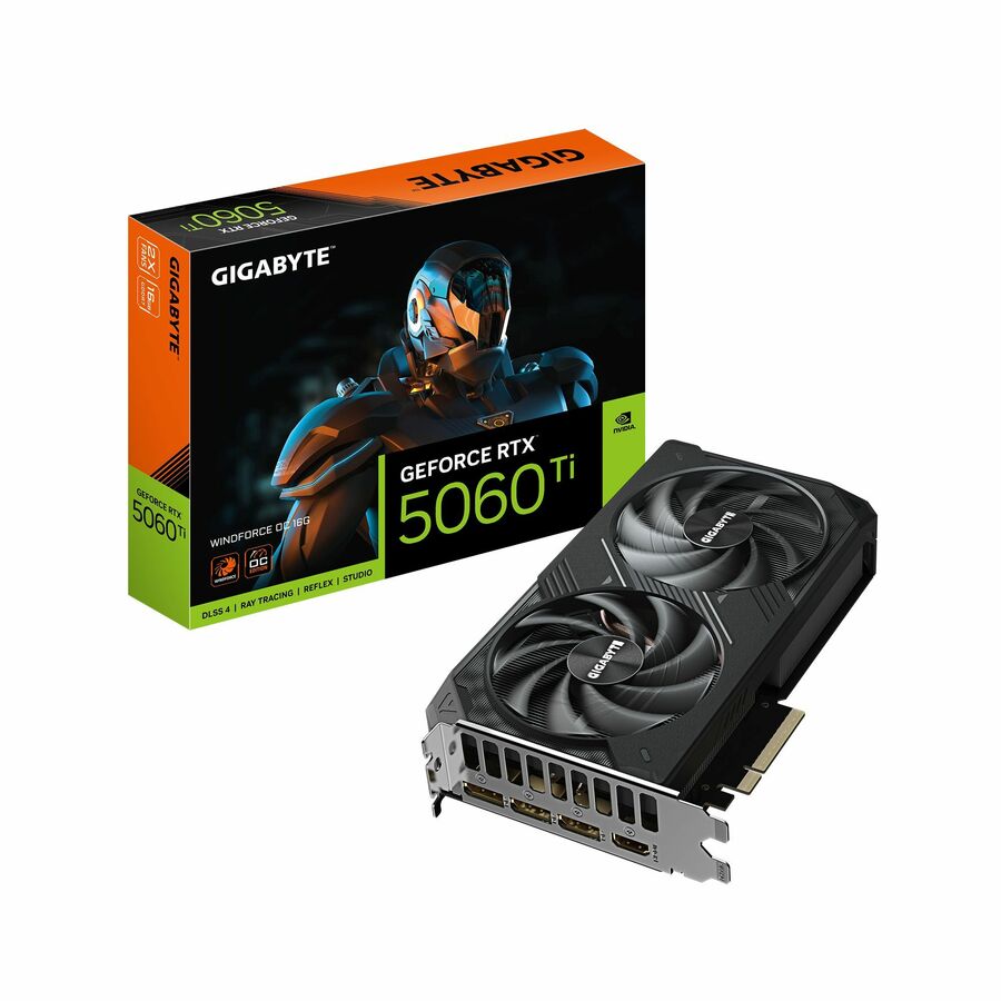 GIGABYTE NVIDIA GeForce RTX 5060 Ti Graphic Card - 16 GB GDDR7