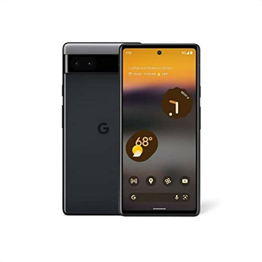 Google Pixel 6a 128 GB Smartphone - 6.1" OLED Full HD Plus 1080 x 2400 - Octa-core (Cortex X1Dual-core (2 Core) 2.80 GHz + Cortex A76 Dual-core (2 Core) 2.25 GHz + Cortex A55 Quad-core (4 Core) 1.80 GHz - 6 GB RAM - Android 12 - 5G - Charcoal