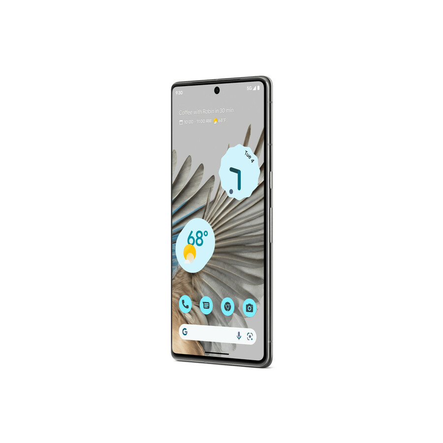 Google Pixel 7 Pro 512 GB Smartphone - 6.7" LTPO OLED QHD+ 1440 x 3120 - Octa-core (Cortex X1Dual-core (2 Core) 2.85 GHz + Cortex A78 Dual-core (2 Core) 2.35 GHz + Cortex A55 Quad-core (4 Core) 1.80 GHz - 12 GB RAM - Android 13 - 5G - Snow