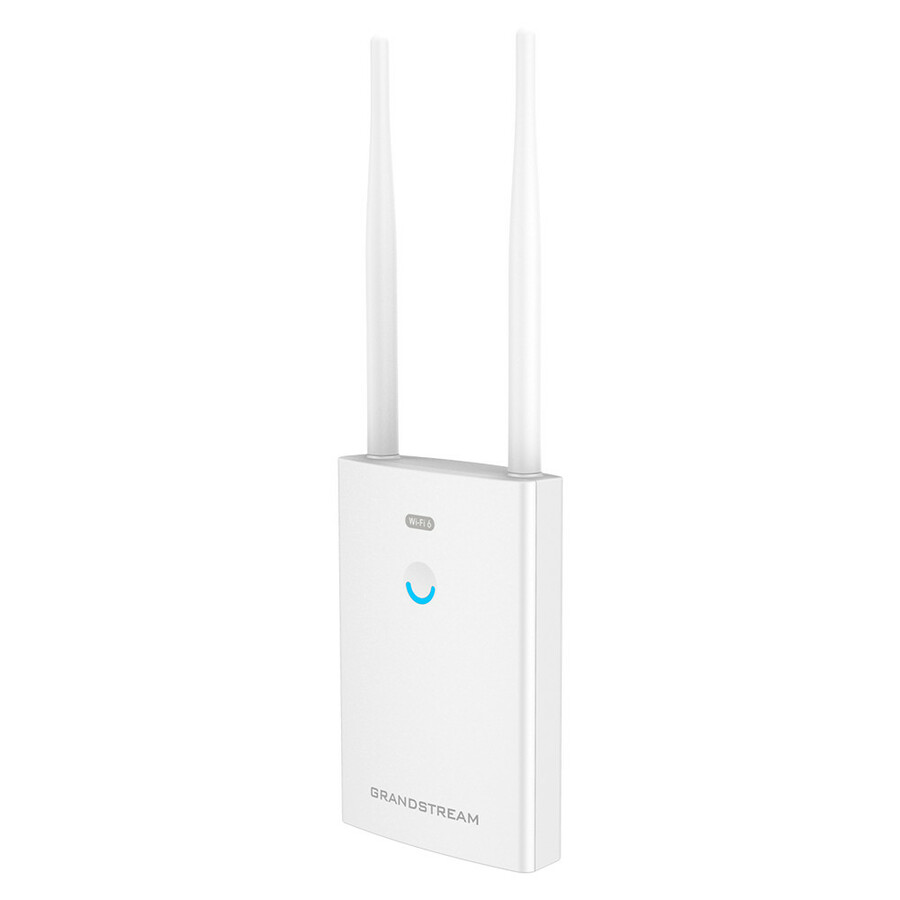 Grandstream GWN7660LR Dual Band IEEE 802.11 a/b/g/n/ac/ax 1.77 Gbit/s Wireless Access Point - Outdoor