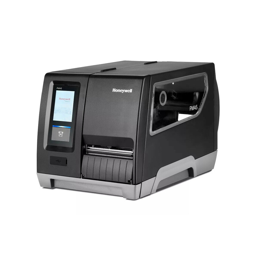 Honeywell PM45 Industrial Thermal Transfer Printer - Monochrome - Label Print - Gigabit Ethernet - USB - USB Host - Serial - Bluetooth - Wireless LAN