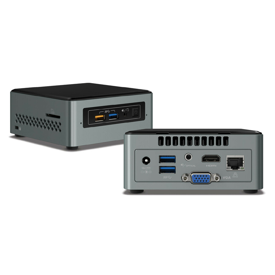 Intel NUC NUC6CAYS Desktop Computer - Intel Celeron J3455 - 2 GB - 32 GB Flash Memory Capacity - Mini PC