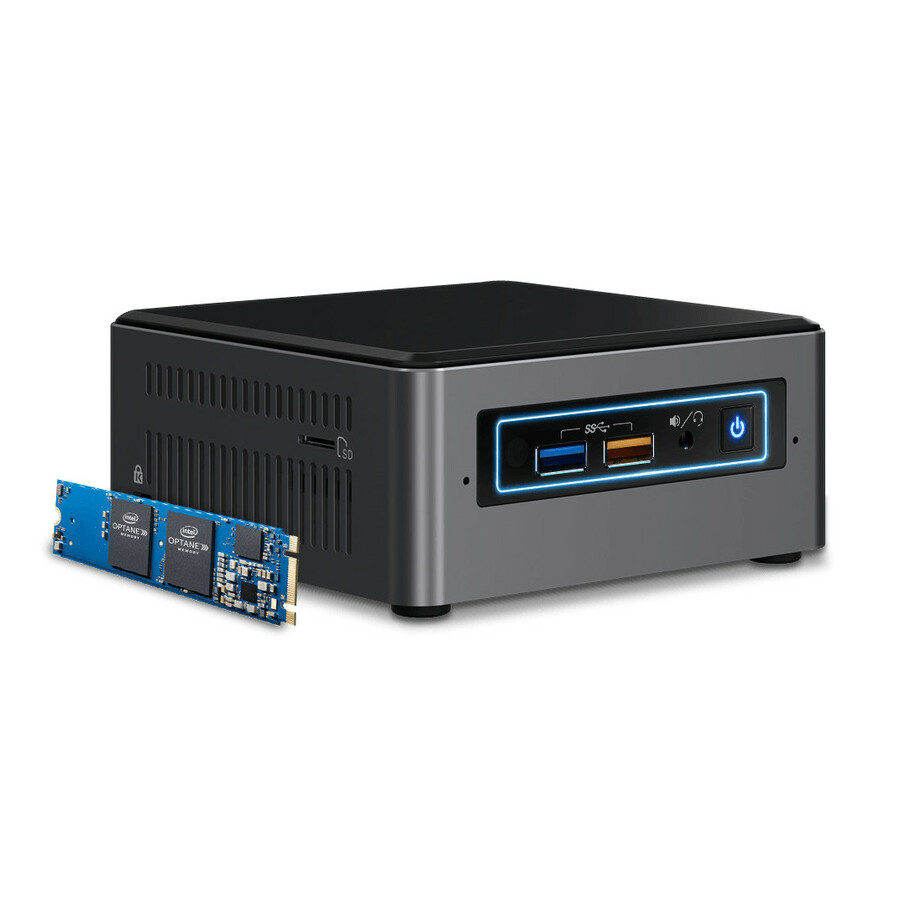 Intel NUC NUC7i5BNHX1 Barebone System - Mini PC - Core i5 7th Gen i5-7260U 2.20 GHz