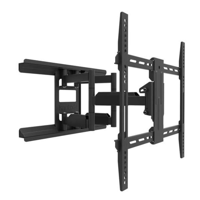 Kanto LX600SW Full-Motion Metal Stud TV Wall Mount with SNAPTOGGLE® Heavy-Duty Toggle Bolts for 34" to 65" TVs up to 100 lb - Low Profile Metal Stud TV Mount - Metal Stud Fasteners Included - Built-in Cable Management - Full Motion Design