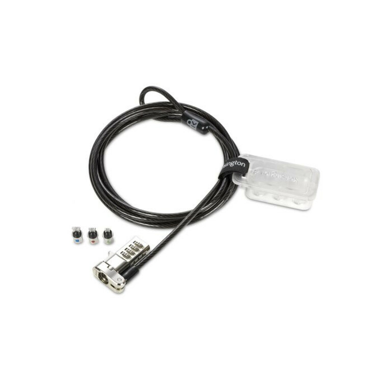 Kensington Universal 3-in-1 Combination Laptop Lock