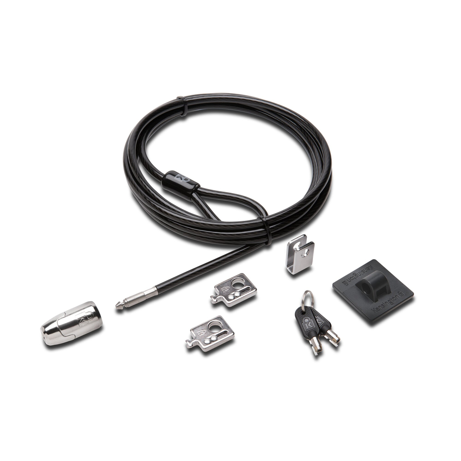 Kensington Desktop & Peripherals Locking Kit 2.0 - Supervisor Keyed