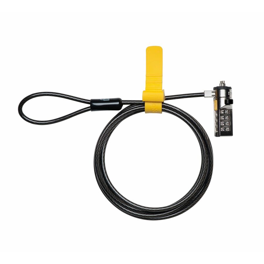 Kensington Serialized Combination Laptop Lock with Preset Code T-Bar - TAA
