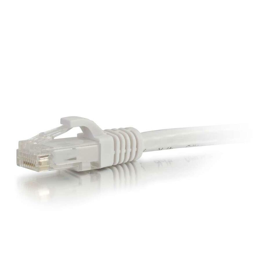 C2G 2ft Cat6 Ethernet Cable - Snagless Unshielded (UTP) - White