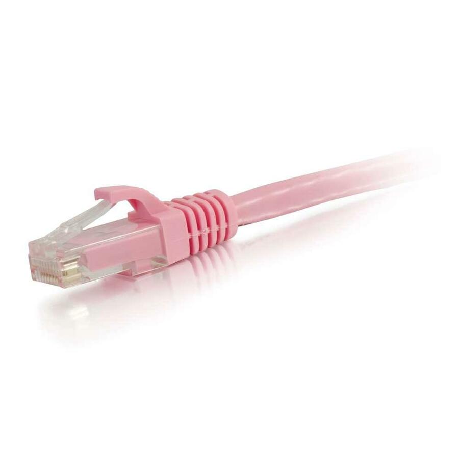 C2G-4ft Cat6 Snagless Unshielded (UTP) Network Patch Cable - Pink