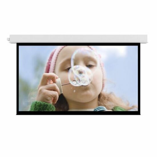 Da-Lite Advantage Series Projection Screen - Ceiling-Recessed Screen with Plenum-Rated Case and Trim - 123in Screen