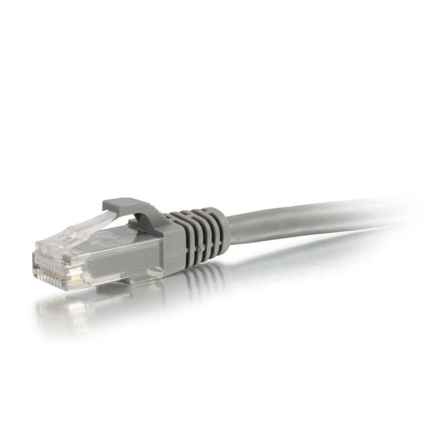 C2G-100ft Cat6 Snagless Unshielded (UTP) Network Patch Cable - Gray